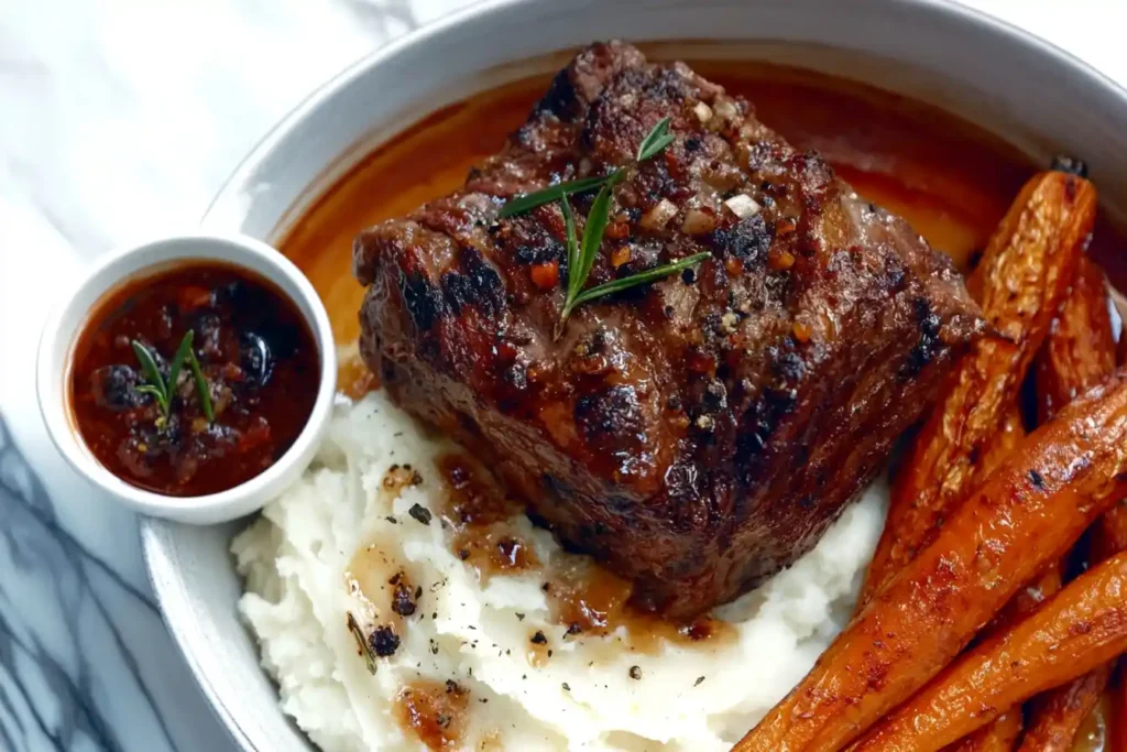 Beef Shoulder Roast with Sides